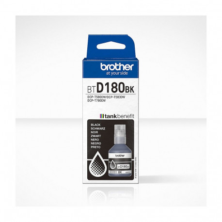 "Brother Tintenflasche BTD-180BK Schwarz (ca. 7500 Seiten)"