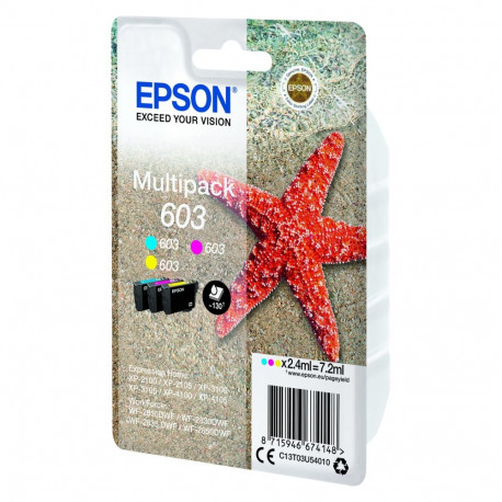 Epson 603 tindikassettide multipakk (3 värvi)