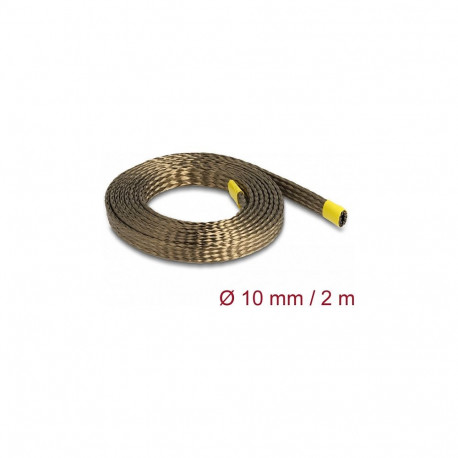 Basaltkiust punutud rüü 2 m x 10 mm pruun