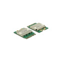 "Modul M.2 Key A+E Stecker > WLAN 11ac/a/b/g/n + Bluetooth 4.0"