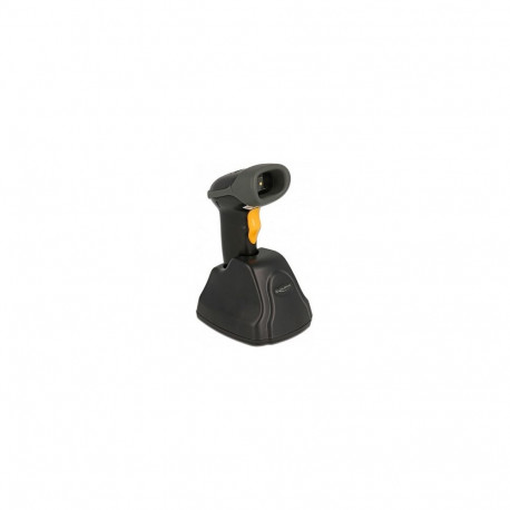 "Delock 2,4 GHz Barcode Scanner 1D und 2D mit Ladestation - 5 Sprachen"