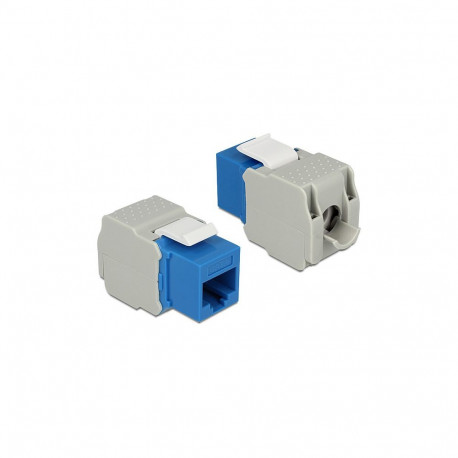 "Keystone Modul RJ45 Buchse > LSA Cat.6 UTP blau"