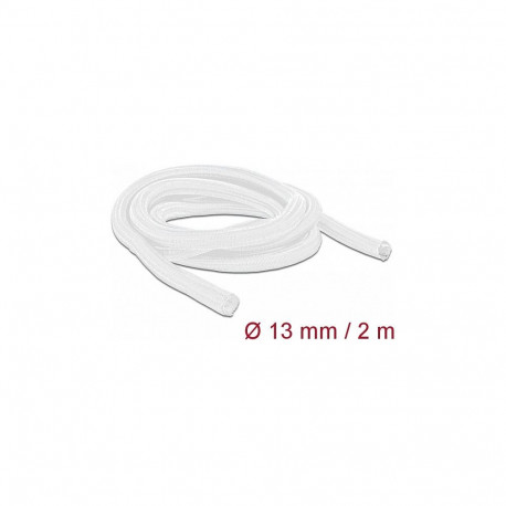 "Geflechtschlauch selbstschließend 2 m x 13 mm weiß"