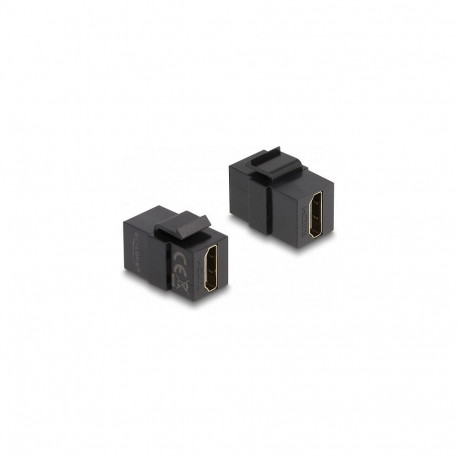 "Keystone Modul HDMI Buchse zu HDMI Buchse schwarz"