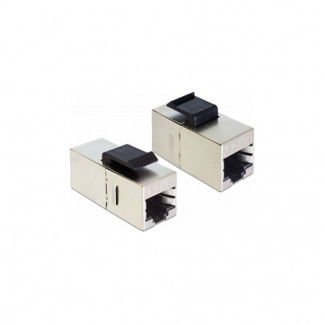 "Keystone Modul RJ45 Buchse > RJ45 Buchse Cat.5e kompakt 25 Stück"