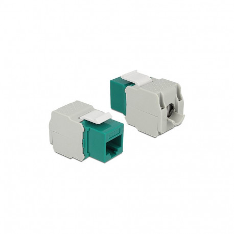 "Keystone Modul RJ45 Buchse > LSA Cat.6 UTP grün"