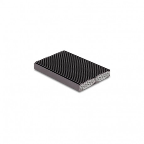 "Externes USB Type-C™ Dual Combo Gehäuse für 2 x M.2 NVMe PCIe oder SATA SSD - werkzeugfrei"