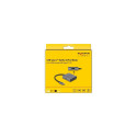 "USB Type-C™ Splitter (DP Alt Mode) zu 2 x HDMI MST mit USB Type-C™ PD"