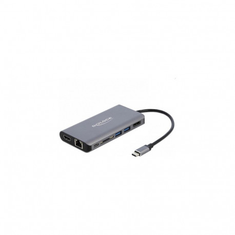 USB Type-C™ dokkimisjaam 4K - HDMI / DP / USB / SD / LAN / PD 3.0