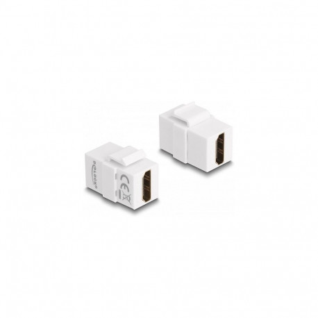 "Keystone Modul HDMI Buchse zu HDMI Buchse weiß"