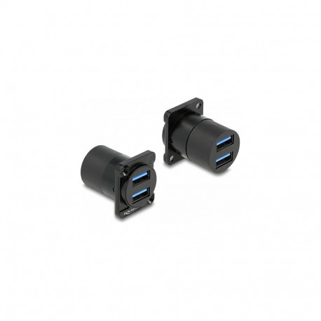 D-tüüpi USB-moodul 5 Gbps Type-A 2 × pesa 2 × pesaga