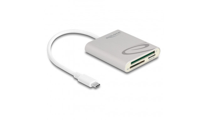 Delock USB Type-C™ mälukaardilugeja Compact Flash, SD või Micro SD mälukaartidele