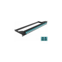 "Delock 19? LWL Patchpanel 24 Port LC Duplex aqua"