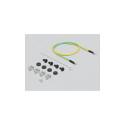 "Delock 19? Keystone Patchpanel 24 Port mit Entlastungsschiene schwarz"
