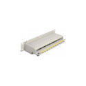 "Delock 10? Patchpanel 8 Port Cat.6A 1 HE grau"