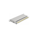 "Delock 10? Patchpanel 8 Port Cat.6A 0,5 HE grau"