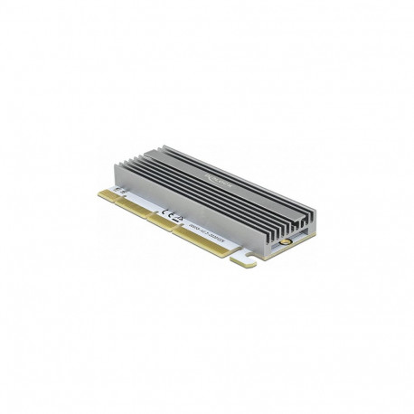 "PCI Express x16 (x4 / x8) Karte zu 1 x NVMe M.2 Key M mit LED Beleuchtung"