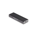 "Externes USB Type-C™ Combo Gehäuse für M.2 NVMe PCIe oder SATA SSD - werkzeugfrei"