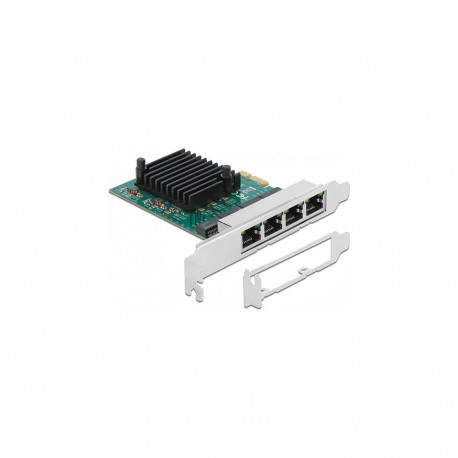 "PCI Express x1 Netzwerkkarte Gigabit LAN 4 x RJ45 RTL8111"
