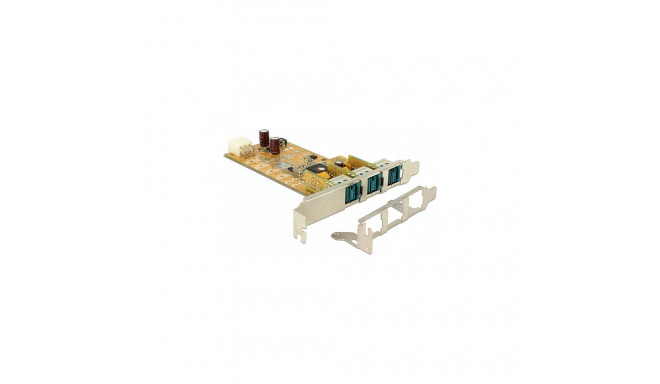 "PoweredUSB PCI Express x1 Karte > 3 x 12 V"