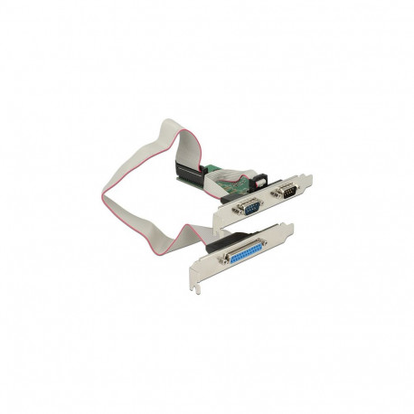 "PCI Express x1 Karte zu 2 x Seriell RS-232 + 1 x Parallel"