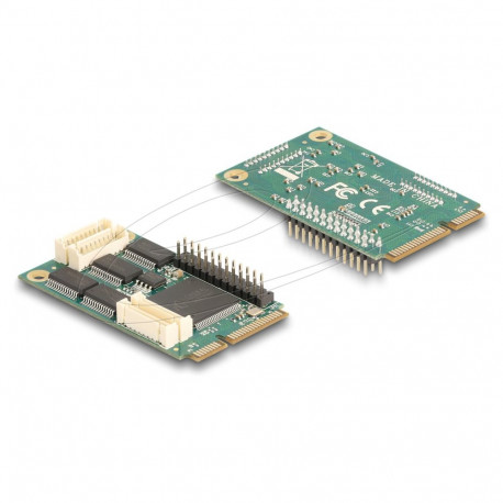 "Mini PCIe I/O PCIe full size 4 x Seriell RS-232, 1 x Parallel"