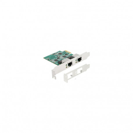 PCI Express x1 võrgukaart 2,5 Gigabit LAN 2 x RJ45 RTL8125