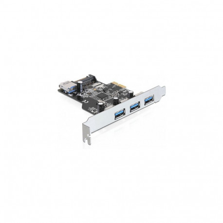 "PCI Express x1 Karte zu 3 x extern + 1 x intern USB 5 Gbps Typ-A Buchse"