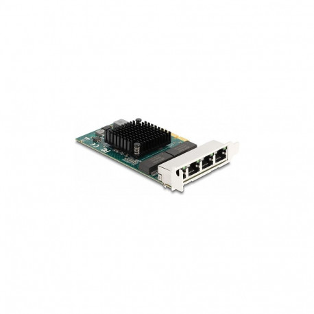 PCI Express x4 võrgukaart Gigabit LAN 4 x RJ45 BCM