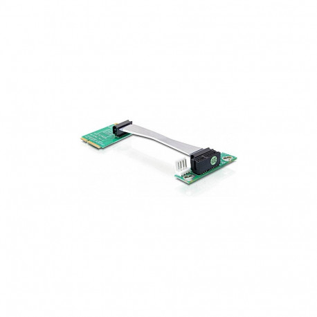 Riser-kaart Mini PCI Express > PCI Express x1 vasakule suunatud