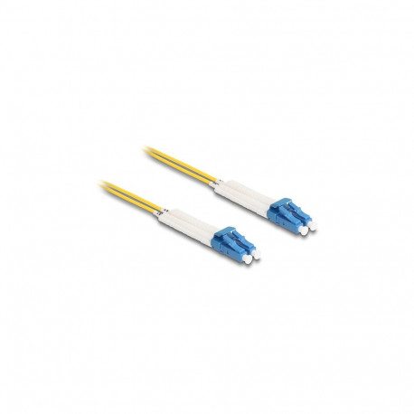 "Delock LWL Kabel LC Duplex zu LC Duplex Singlemode OS2 winkelbar 3 m"