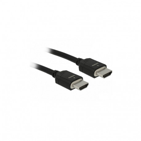 "Delock Ultra High Speed HDMI Kabel 48 Gbps 8K 60 Hz schwarz 3 m zertifiziert"