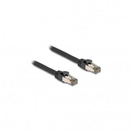 Delock RJ45 võrgukaabel Cat.6A U/FTP ülipainduv sisemise metallrüüga 1 m must