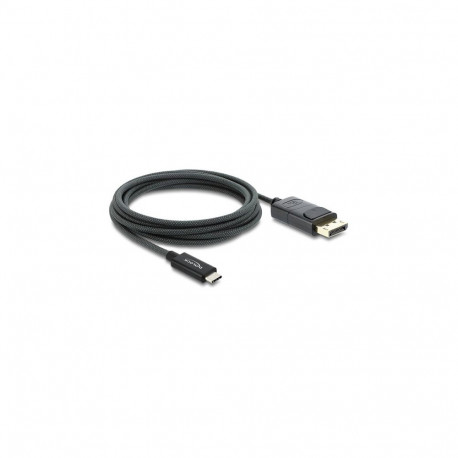 "Koaxiales USB Type-C™ zu DisplayPort Kabel (DP Alt Mode) 4K 60 Hz mit Geflechtmantel 2 m"