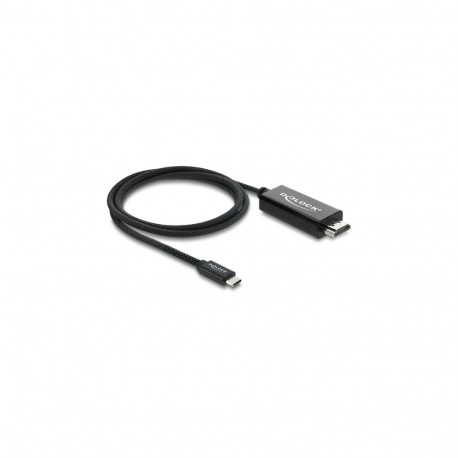 "Koaxiales USB Type-C™ zu HDMI Kabel (DP Alt Mode) 4K 60 Hz mit Geflechtmantel 1 m"