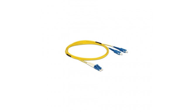Delock LC > SC Singlemode OS2 valguskaabel 2 m