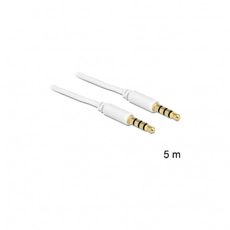 Delock 3,5 mm 4 Pin pistik-pistik kaabel 5 m
