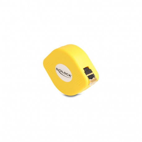Delock RJ45 rullitav kaabel Cat.6A STP 1,5 m must / kollane