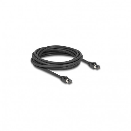 "Delock RJ45 Netzwerkkabel Cat.8.1 S/FTP 5 m bis 40 Gbps schwarz"