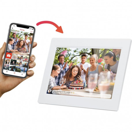 Denver Frameo PFF-1015 valge 25,4cm (10,1 ) 16GB