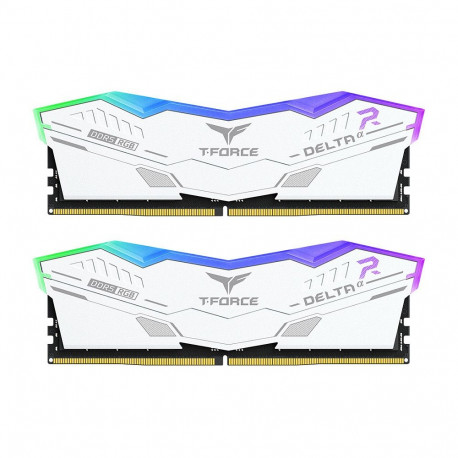 "32GB RAM TeamGroup T-Force Delta DIMM 32GB Dual-Kit DDR5-6000 CL30 - RGB White"
