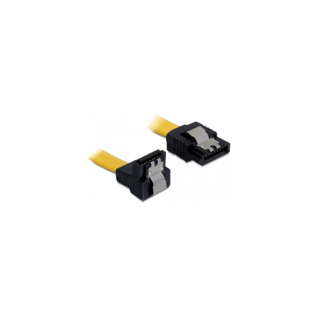 SATA III 0,3m 90° metallist DeLock