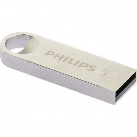Philips mälupulk Moon Vintage USB 2.0 16GB, hõbedane