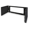 "DIGITUS Wandhalterung Patch-Halter 19"" 4HE schwarz"