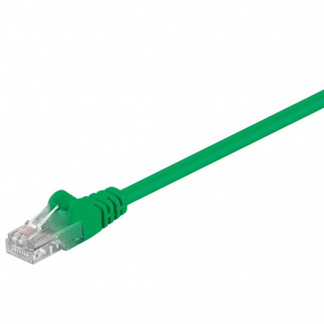 Võrgukaabel Cat5e UTP 0.25m, roheline, CCA