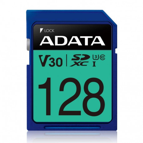 ADATA MEMORY SDXC 128GB V30/ASDX128GUI3V30S-R