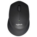 Logitech mouse M330 Silent Plus, black