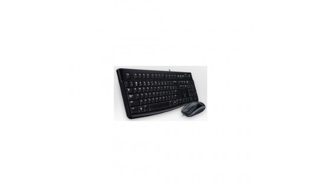 Logitech Desktop MK120 black USB