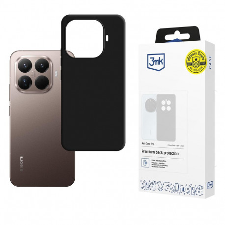 3mk Matt Case Pro for Xiaomi 15T Pro 5G - Black