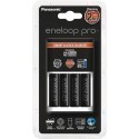 Panasonic eneloop battery charger BQ-CC16+4x2450